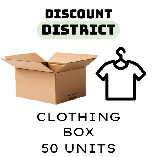 Clothing Reseller Box (50 Units)