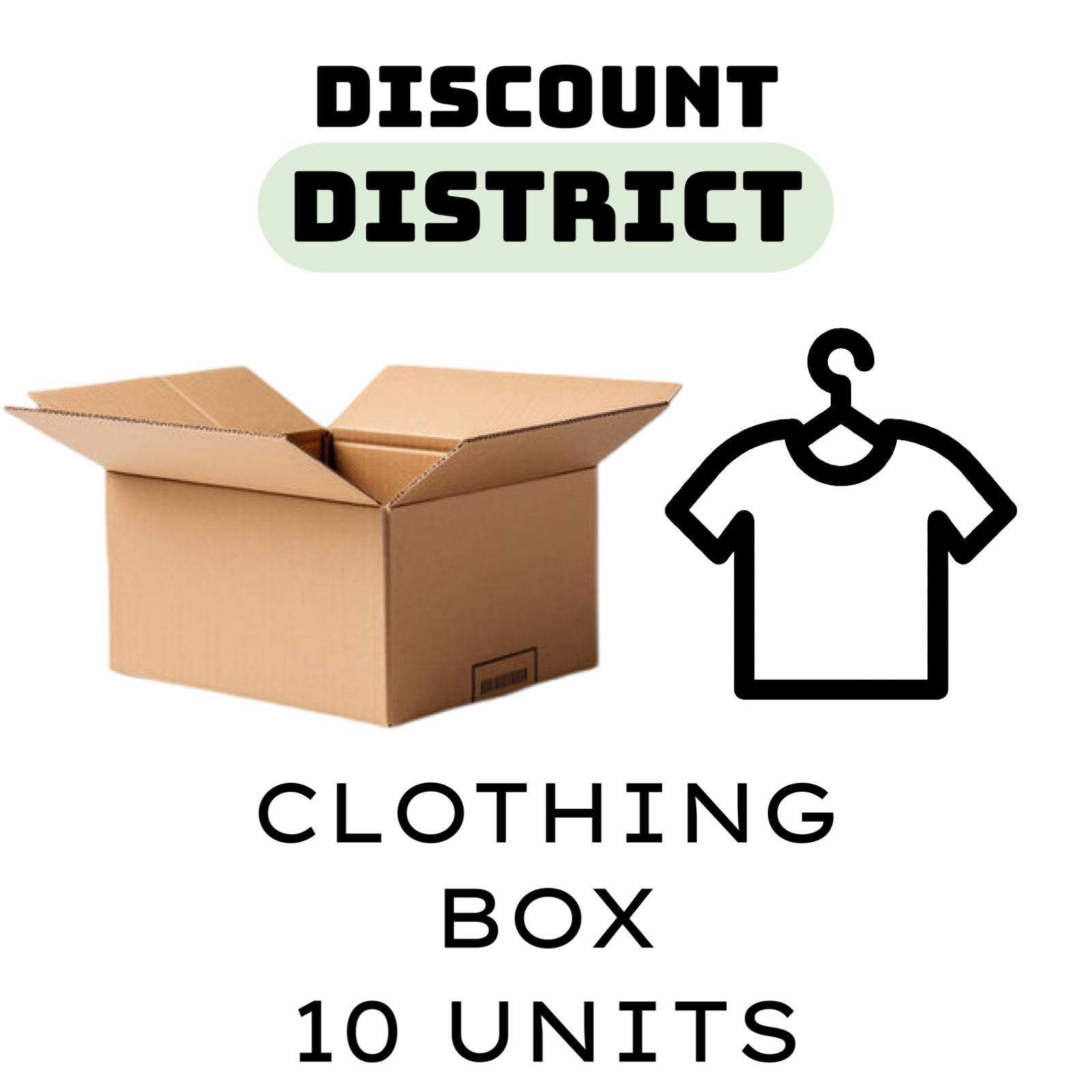 Clothing Reseller Box (10 Units)