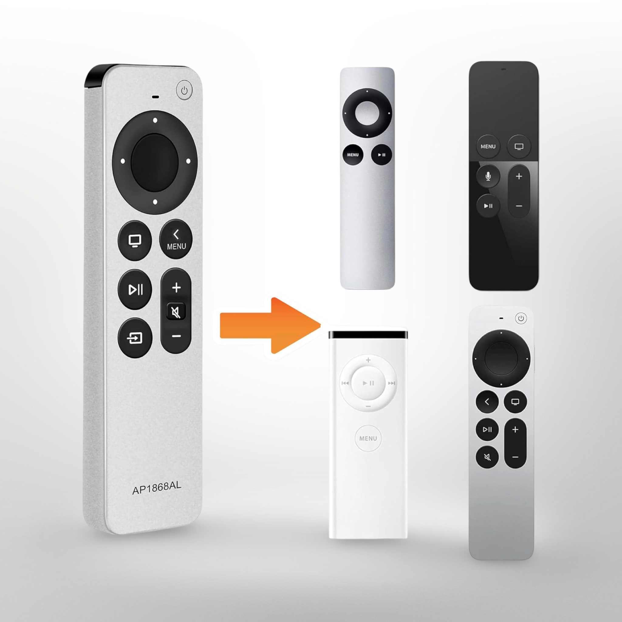 Case-Pack Replacement Apple TV Remote Control All Generations 12 Units ($348 MSRP $4.50/Unit)