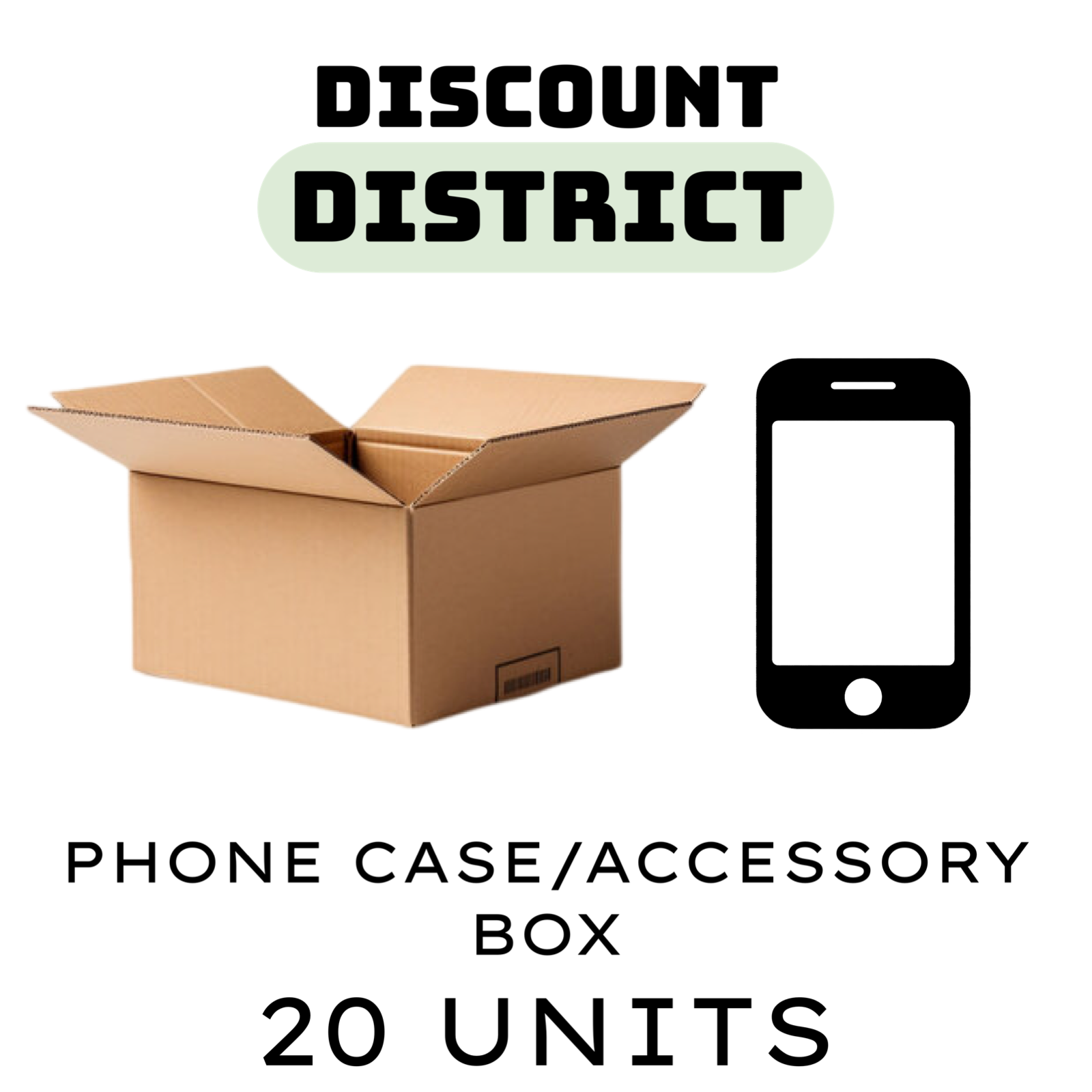 Phone Case/Accessory Box (20 Units)